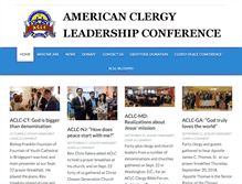 Tablet Screenshot of aclcnational.org